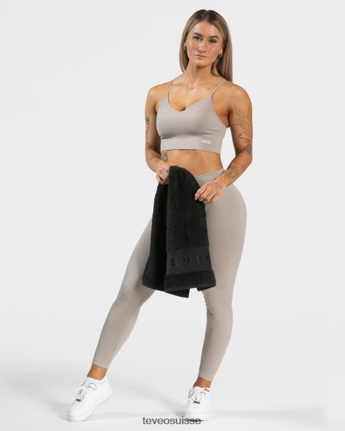 accessoires femmes TEVEO 40204P2 serviette de remise en forme noir