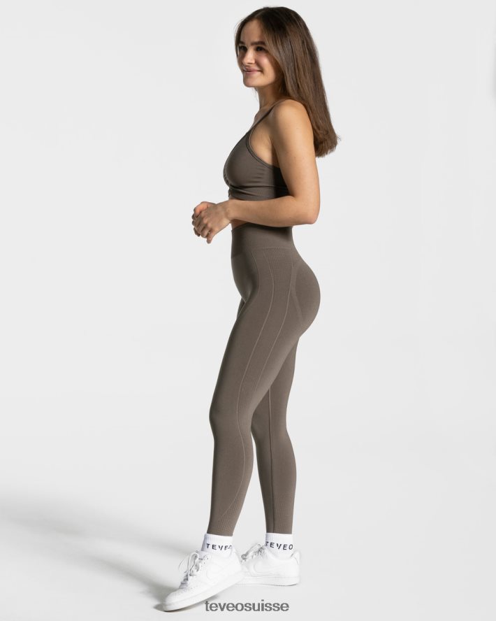 vêtements femmes TEVEO 40204P273 socquettes (2pcs) blanc