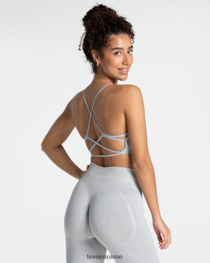 vêtements femmes TEVEO 40204P280 acide bh gris clair