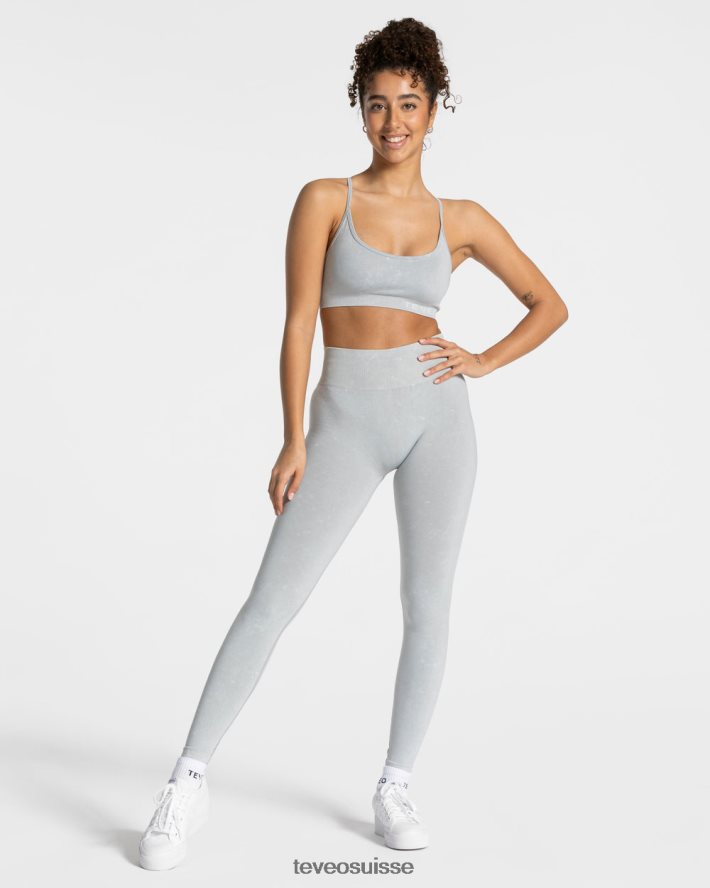 vêtements femmes TEVEO 40204P280 acide bh gris clair