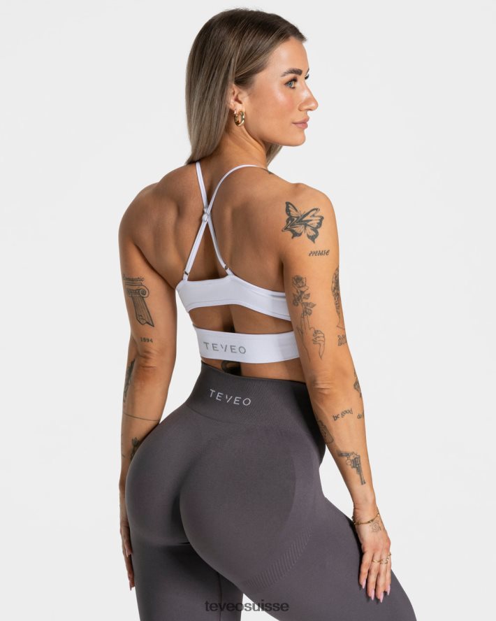 vêtements femmes TEVEO 40204P284 élever bh blanc