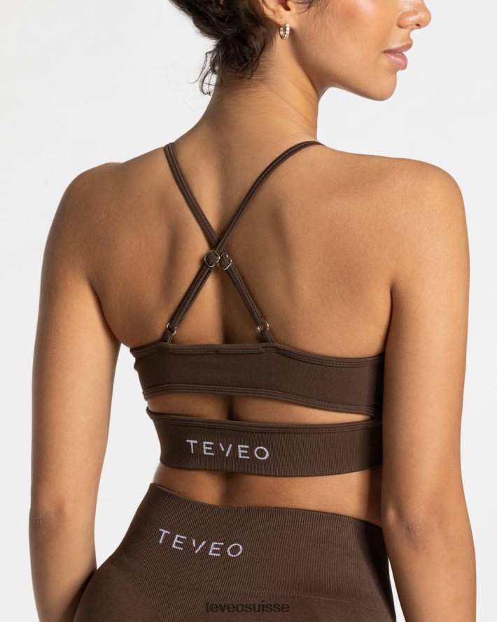 vêtements femmes TEVEO 40204P285 élever bh marron foncé