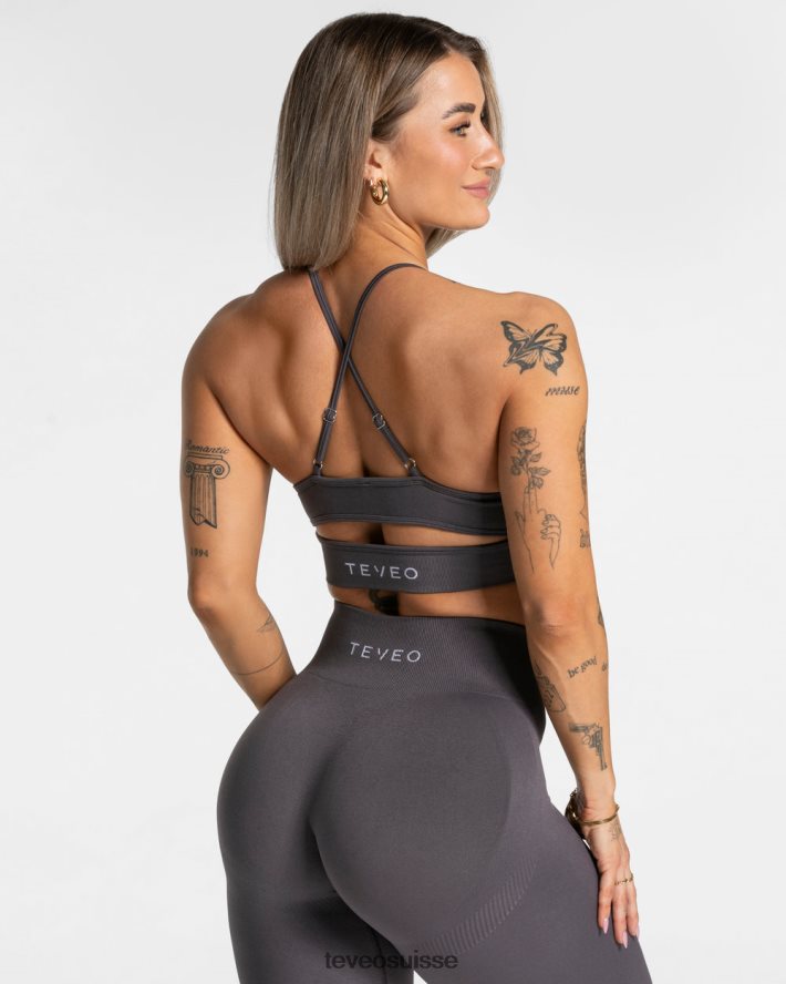 vêtements femmes TEVEO 40204P286 élever bh gris foncé