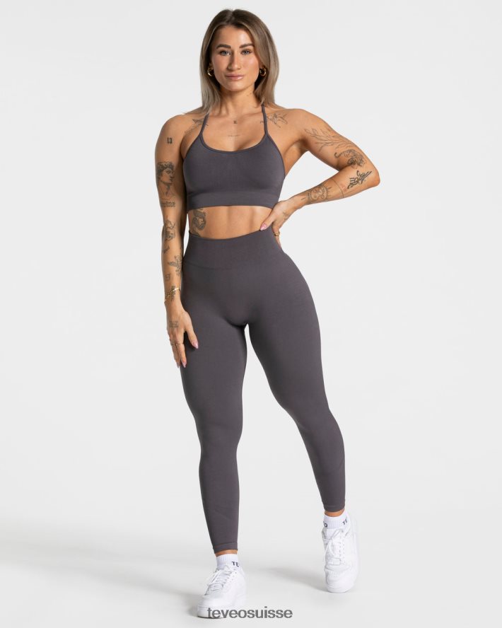 vêtements femmes TEVEO 40204P286 élever bh gris foncé