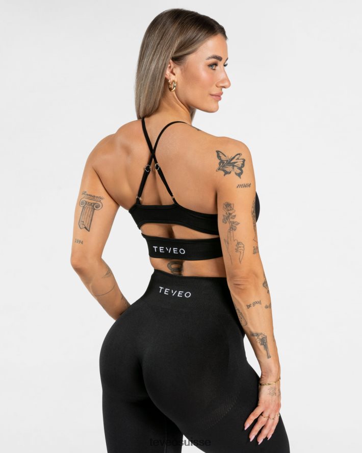 vêtements femmes TEVEO 40204P287 élever bh noir