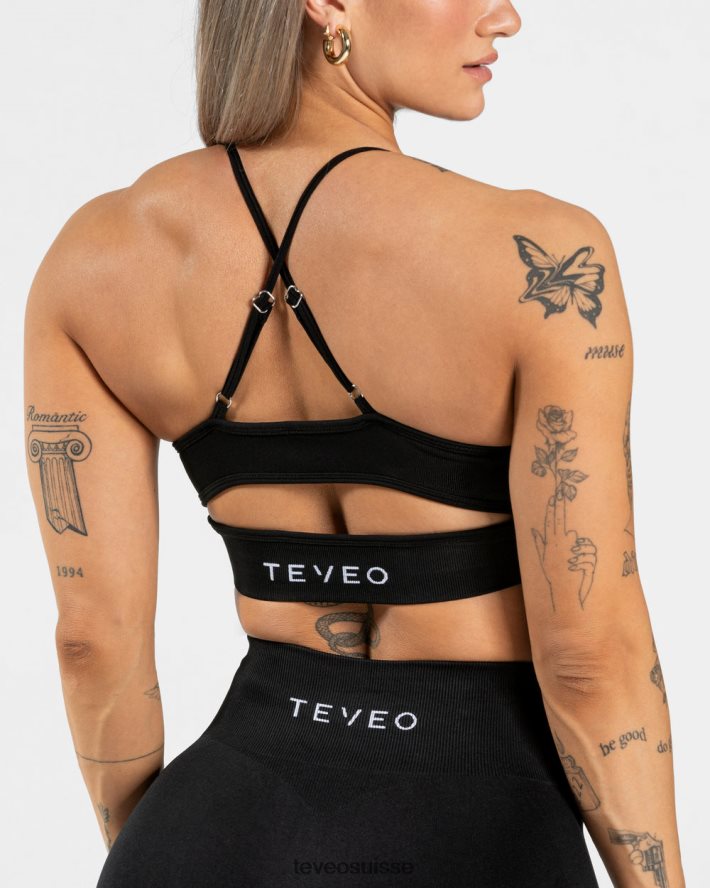 vêtements femmes TEVEO 40204P287 élever bh noir