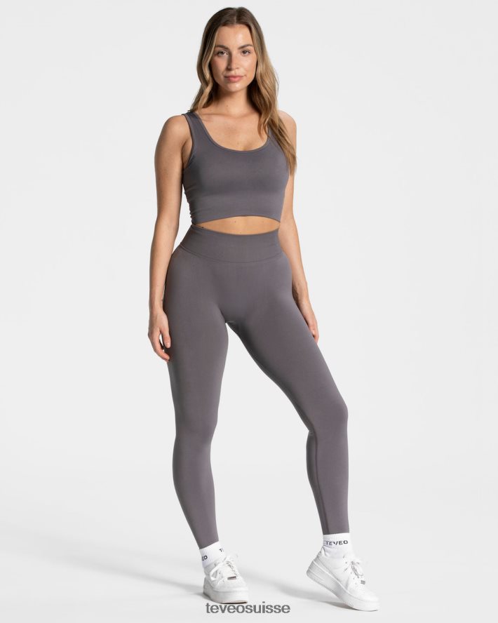 vêtements femmes TEVEO 40204P310 sensation bh graphite