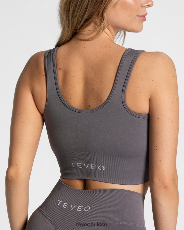 vêtements femmes TEVEO 40204P310 sensation bh graphite