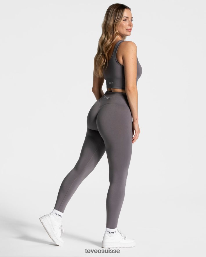 vêtements femmes TEVEO 40204P310 sensation bh graphite