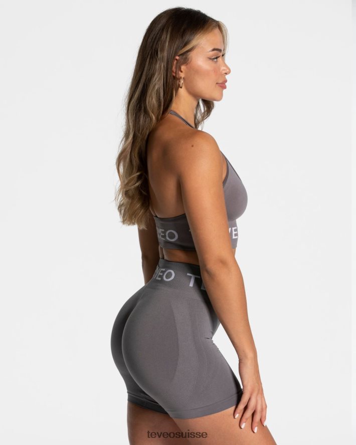 vêtements femmes TEVEO 40204P311 porte-cou signature bh graphite