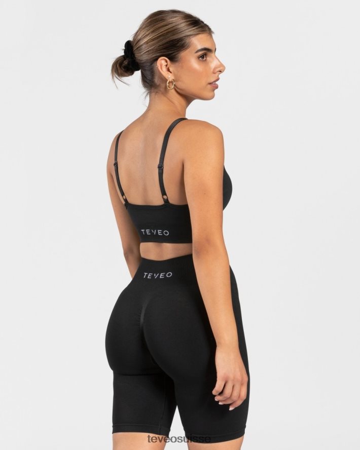 vêtements femmes TEVEO 40204P317 charmant chouchou bh noir