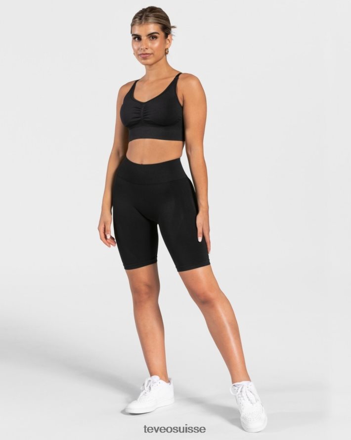 vêtements femmes TEVEO 40204P317 charmant chouchou bh noir