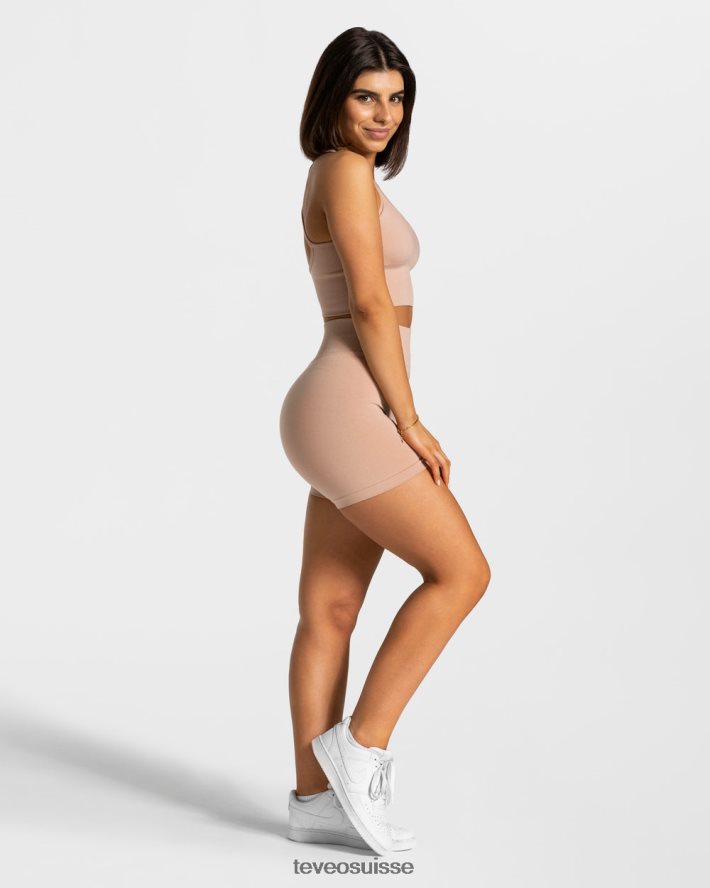 vêtements femmes TEVEO 40204P318 déclaration bh vieux rose
