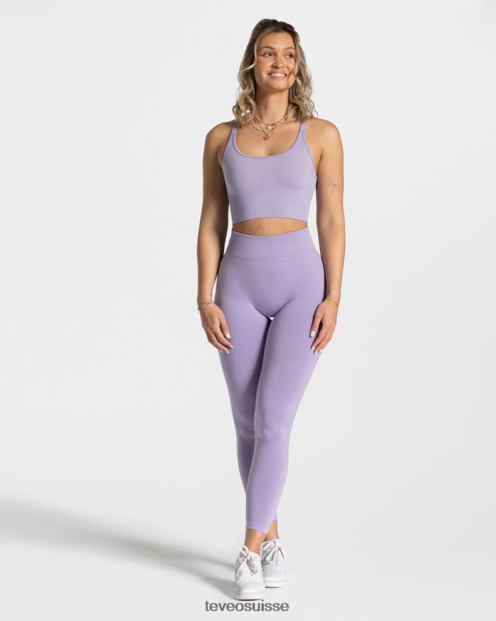 vêtements femmes TEVEO 40204P321 déclaration bh lilas