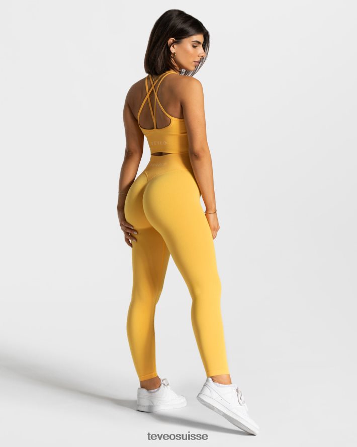 vêtements femmes TEVEO 40204P322 soutien-gorge tendance jaune