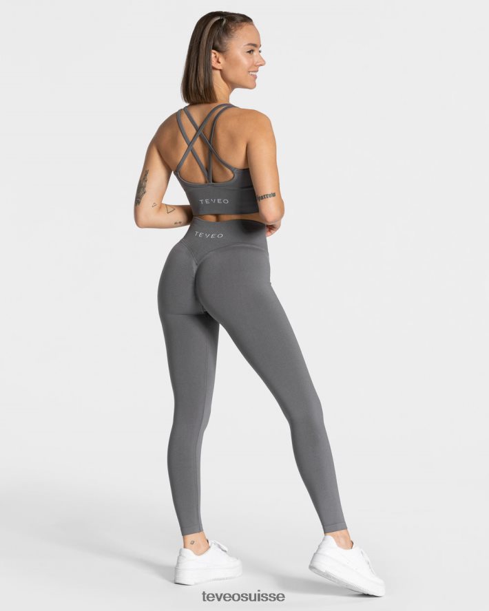 vêtements femmes TEVEO 40204P323 déclaration bh graphite