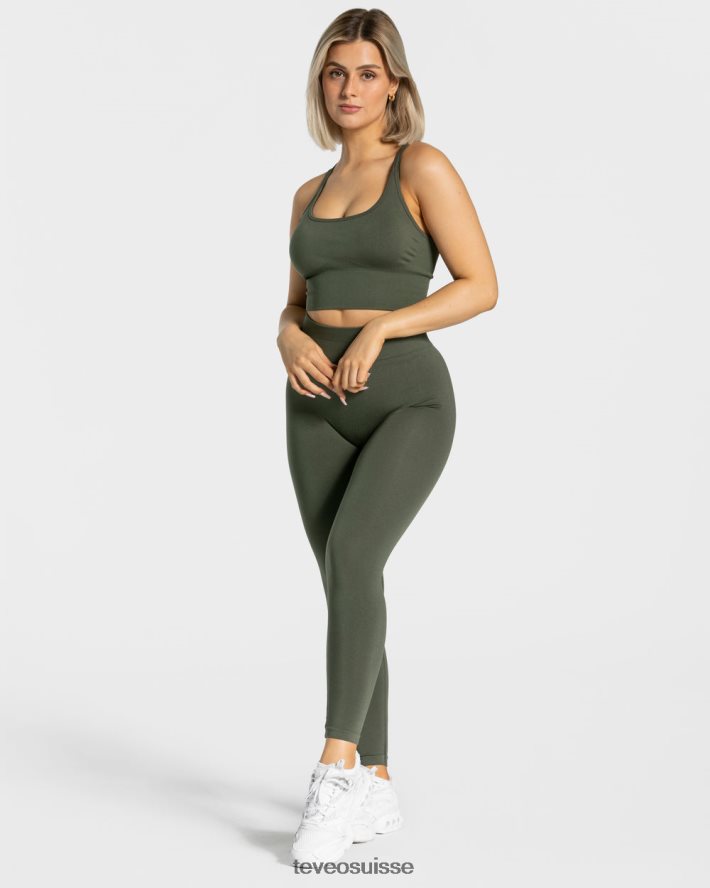 vêtements femmes TEVEO 40204P326 déclaration bh kaki