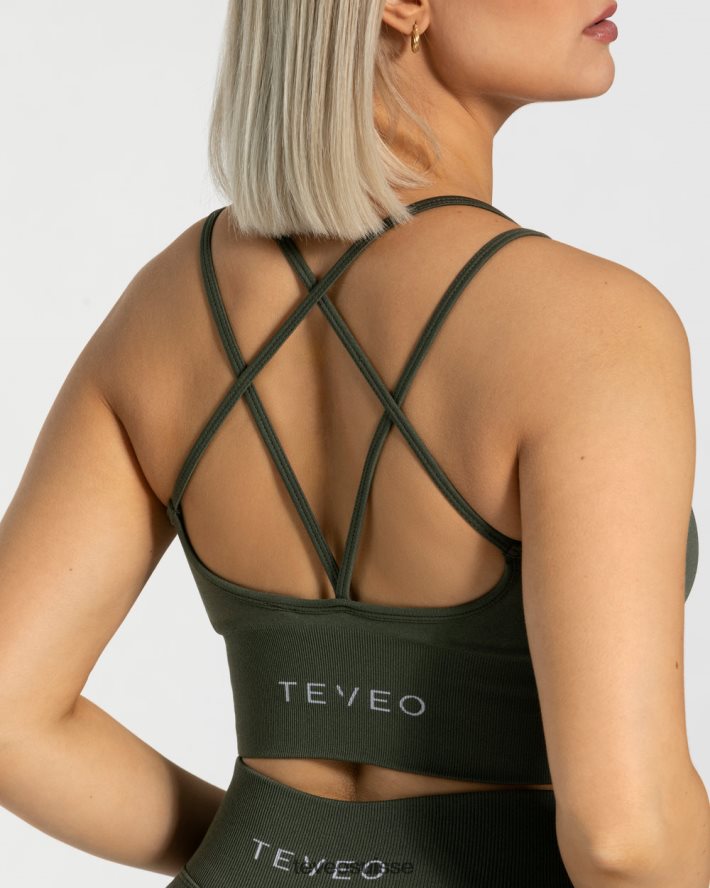 vêtements femmes TEVEO 40204P326 déclaration bh kaki