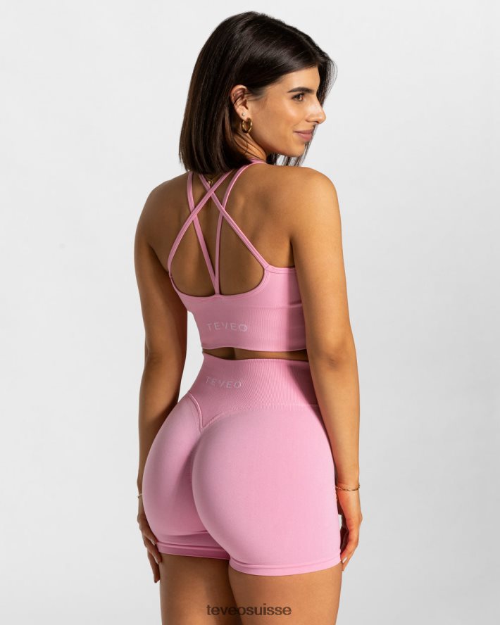 vêtements femmes TEVEO 40204P329 soutien-gorge tendance rose