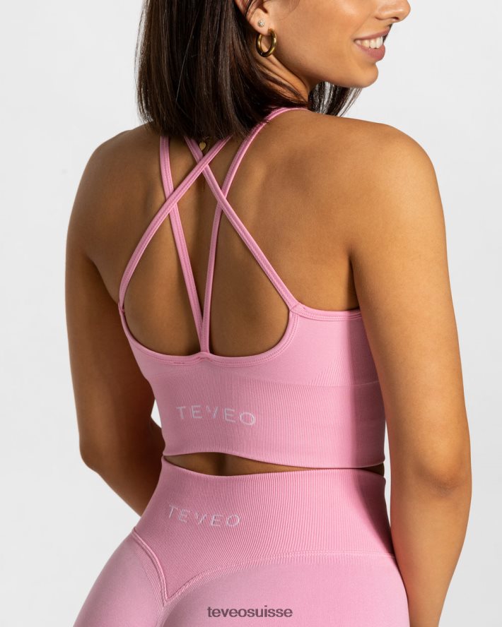 vêtements femmes TEVEO 40204P329 soutien-gorge tendance rose
