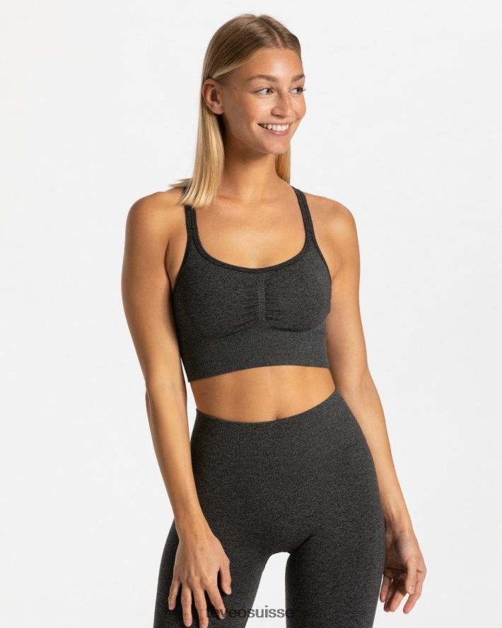 vêtements femmes TEVEO 40204P332 scrunch intemporel bh gris foncé