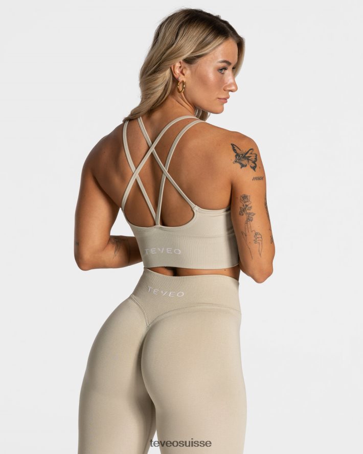 vêtements femmes TEVEO 40204P336 déclaration bh sable