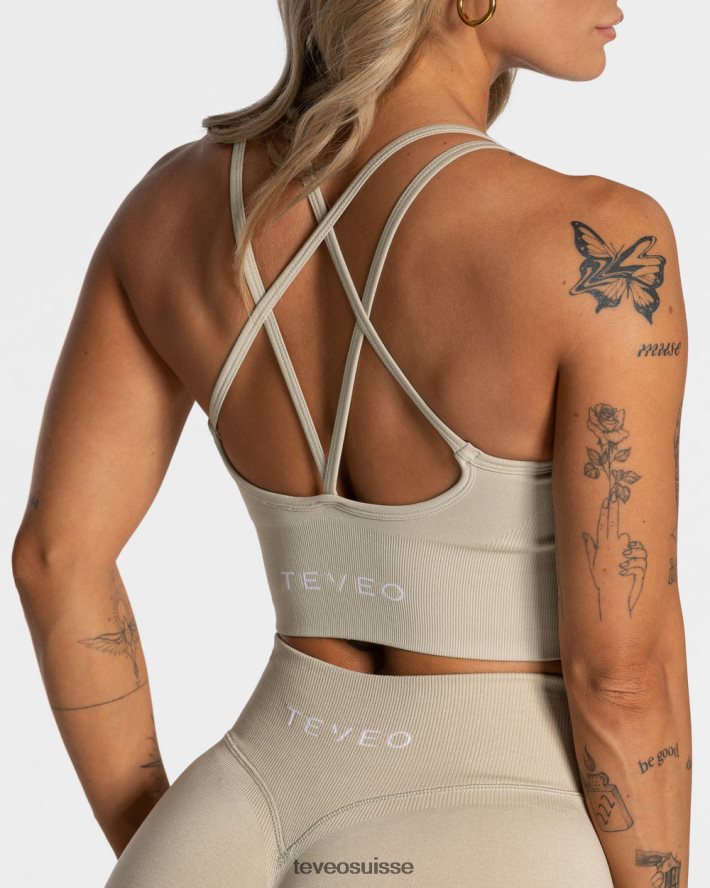 vêtements femmes TEVEO 40204P336 déclaration bh sable