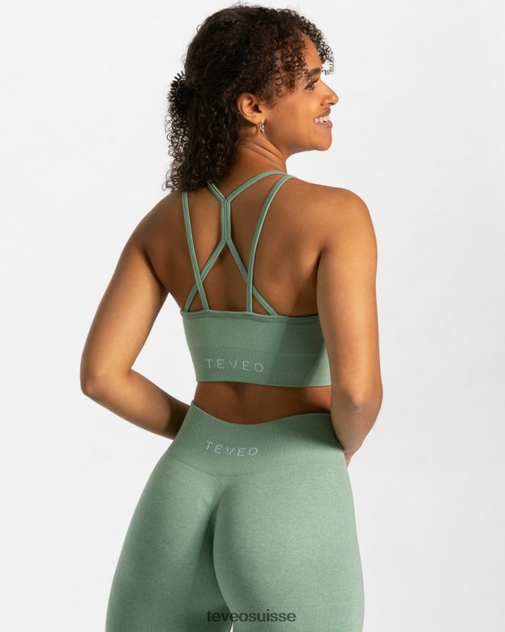vêtements femmes TEVEO 40204P341 scrunch intemporel bh sage