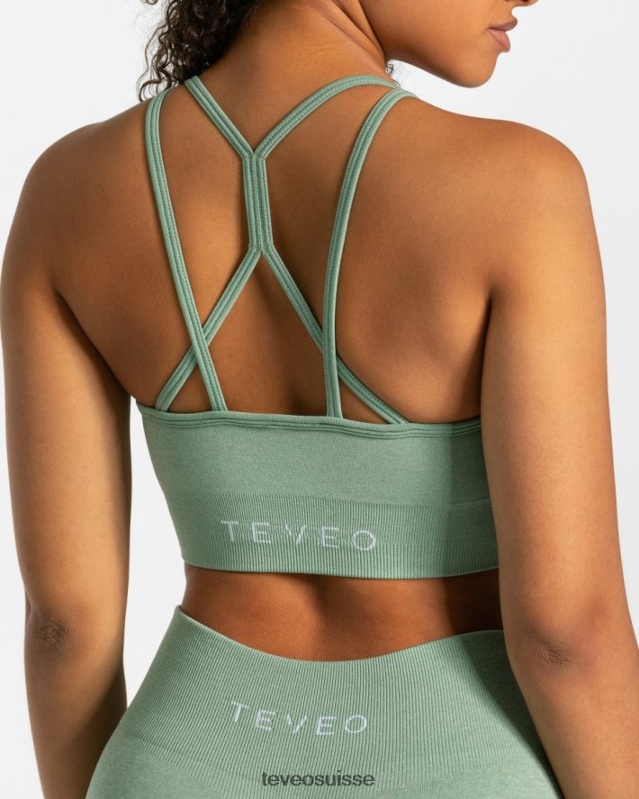 vêtements femmes TEVEO 40204P341 scrunch intemporel bh sage