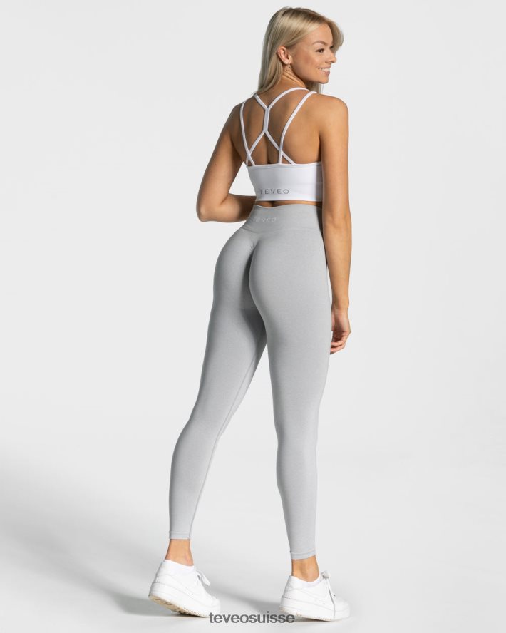vêtements femmes TEVEO 40204P348 soutien-gorge froissé intemporel blanc