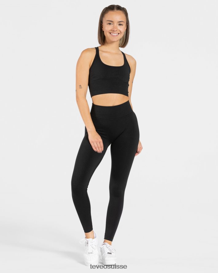 vêtements femmes TEVEO 40204P349 déclaration bh noir