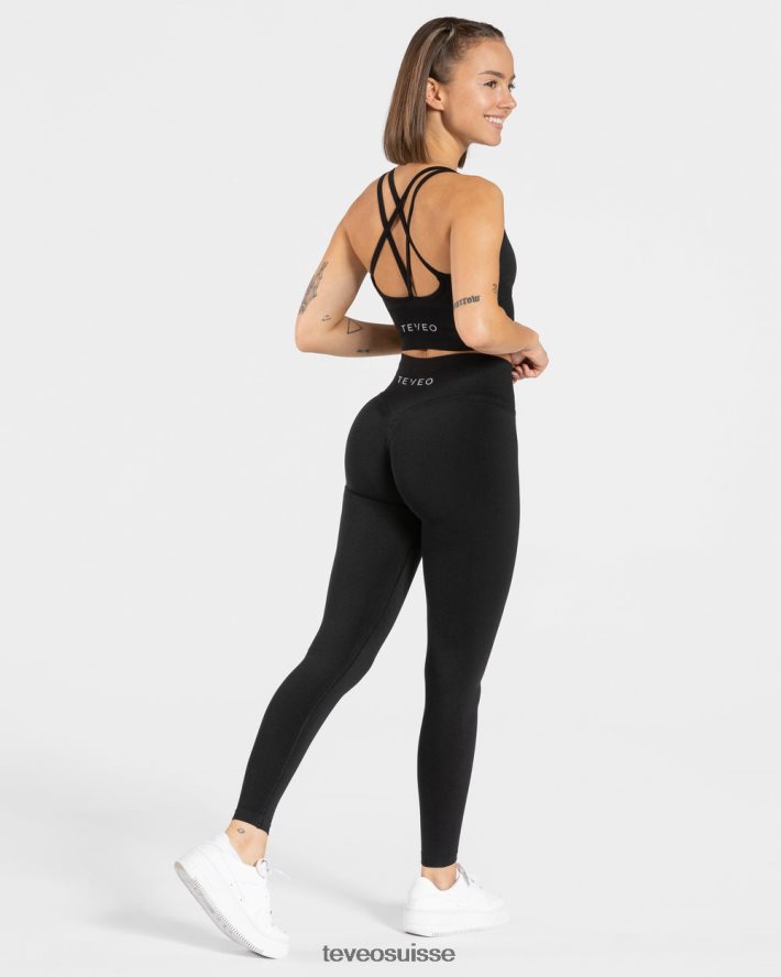 vêtements femmes TEVEO 40204P349 déclaration bh noir