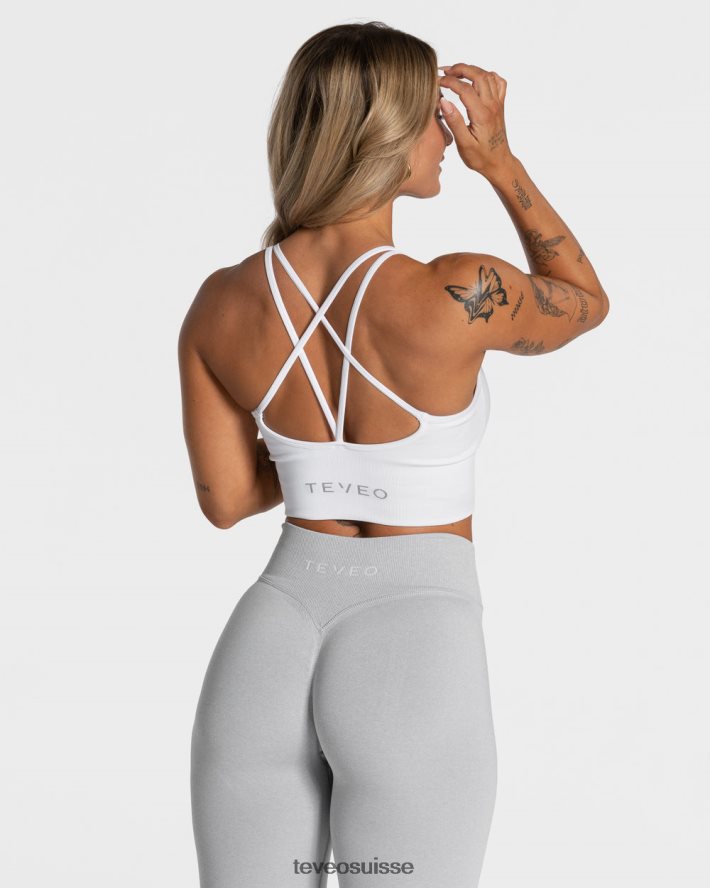 vêtements femmes TEVEO 40204P351 soutien-gorge tendance blanc