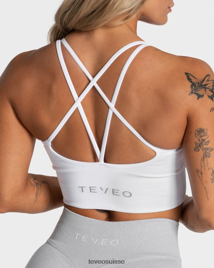 vêtements femmes TEVEO 40204P351 soutien-gorge tendance blanc