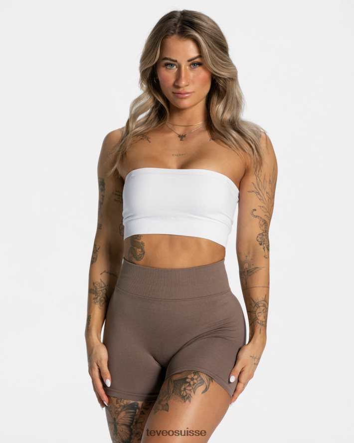 vêtements femmes TEVEO 40204P353 bandeau de tous les jours bh blanc