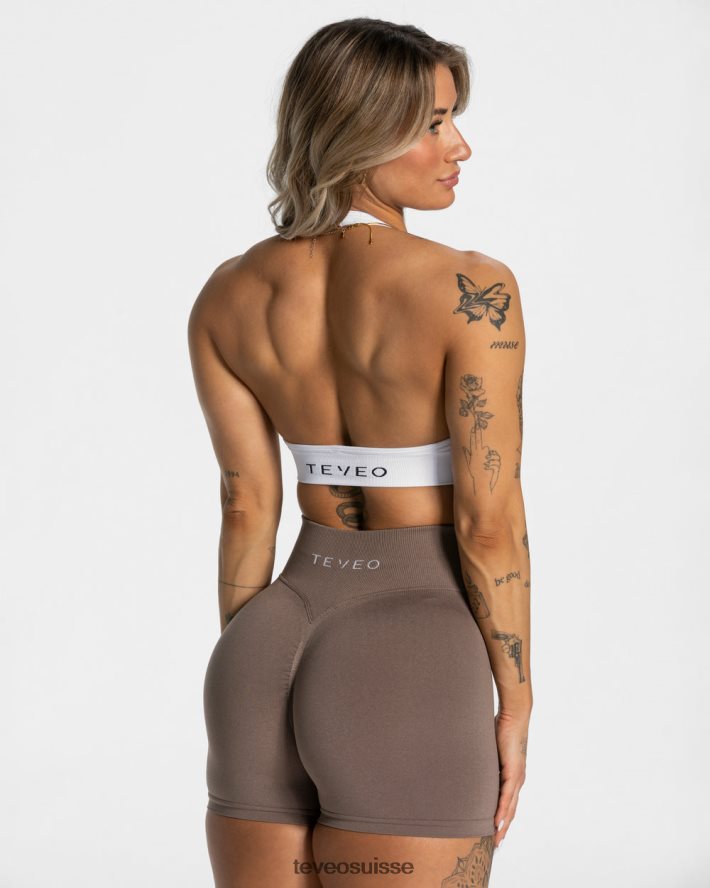 vêtements femmes TEVEO 40204P358 tour de cou de tous les jours bh blanc