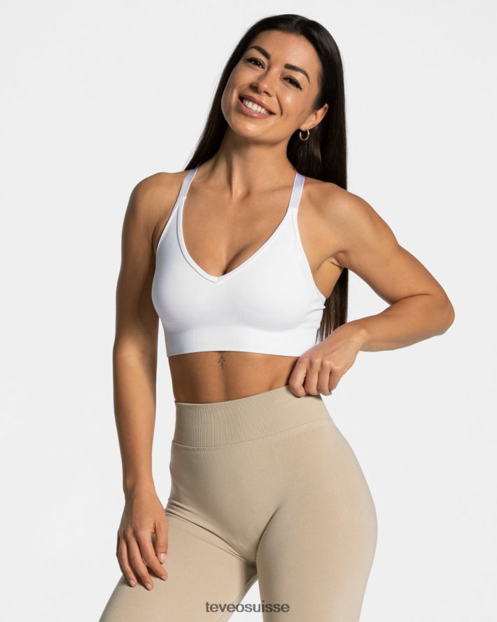 vêtements femmes TEVEO 40204P360 soutien quotidien bh blanc