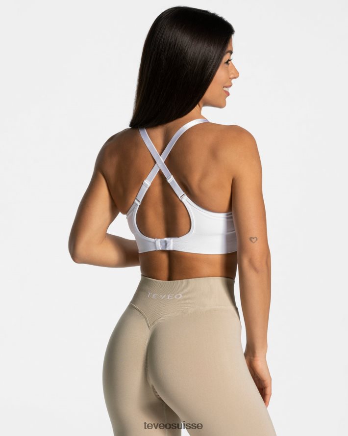 vêtements femmes TEVEO 40204P360 soutien quotidien bh blanc