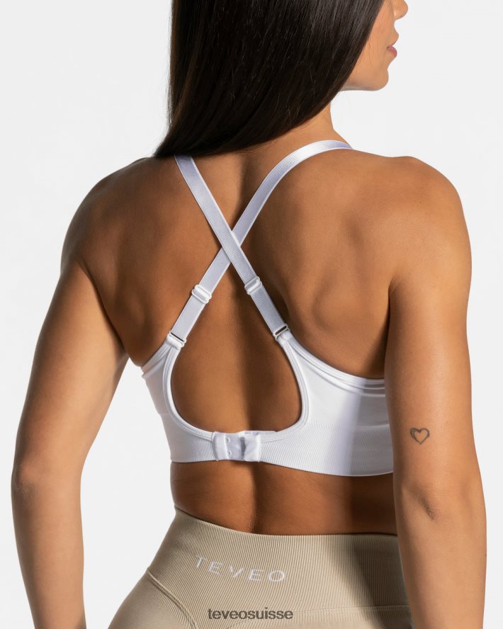 vêtements femmes TEVEO 40204P360 soutien quotidien bh blanc