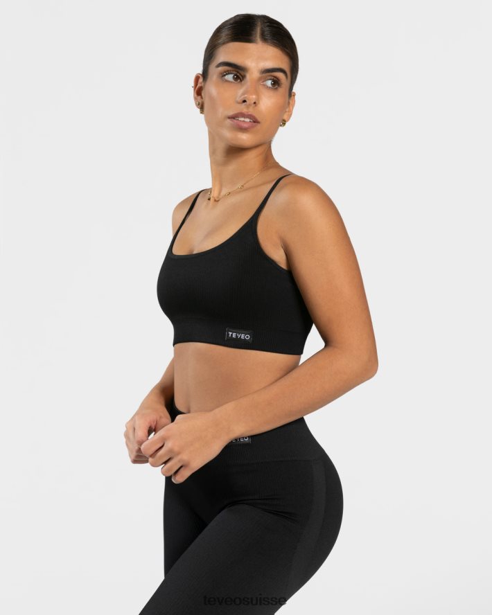 vêtements femmes TEVEO 40204P365 élégant bh noir