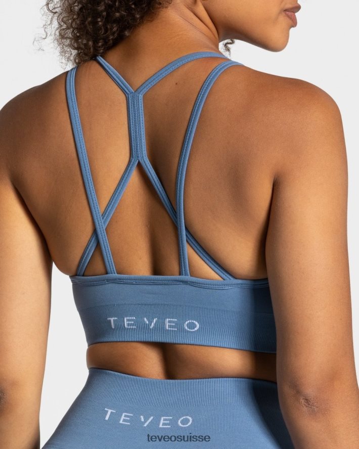 vêtements femmes TEVEO 40204P368 vrai bh bleu