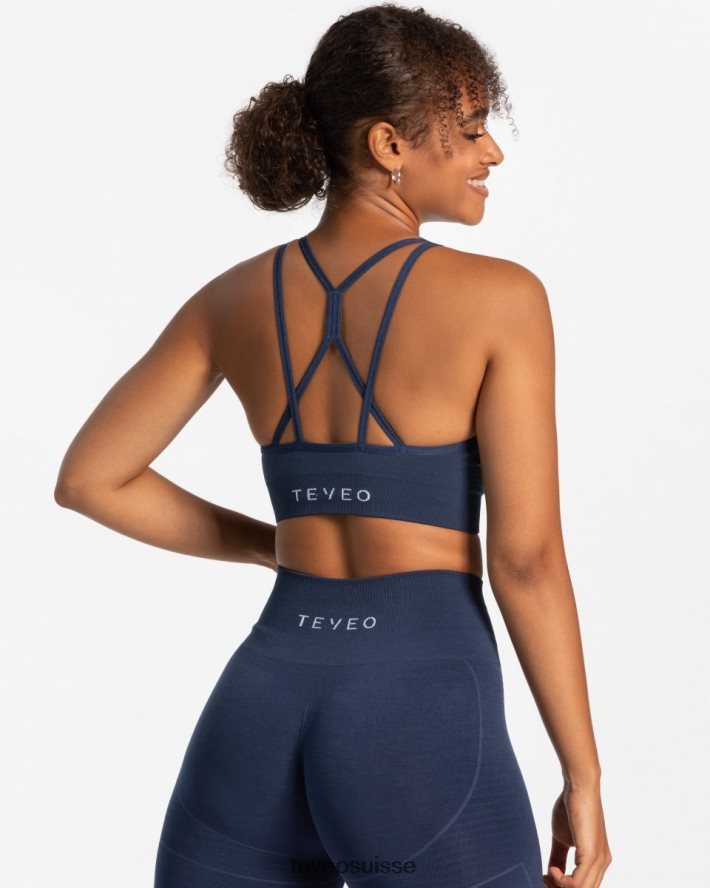 vêtements femmes TEVEO 40204P370 vrai bh bleu foncé
