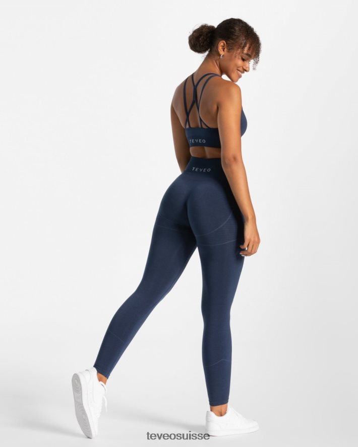 vêtements femmes TEVEO 40204P370 vrai bh bleu foncé