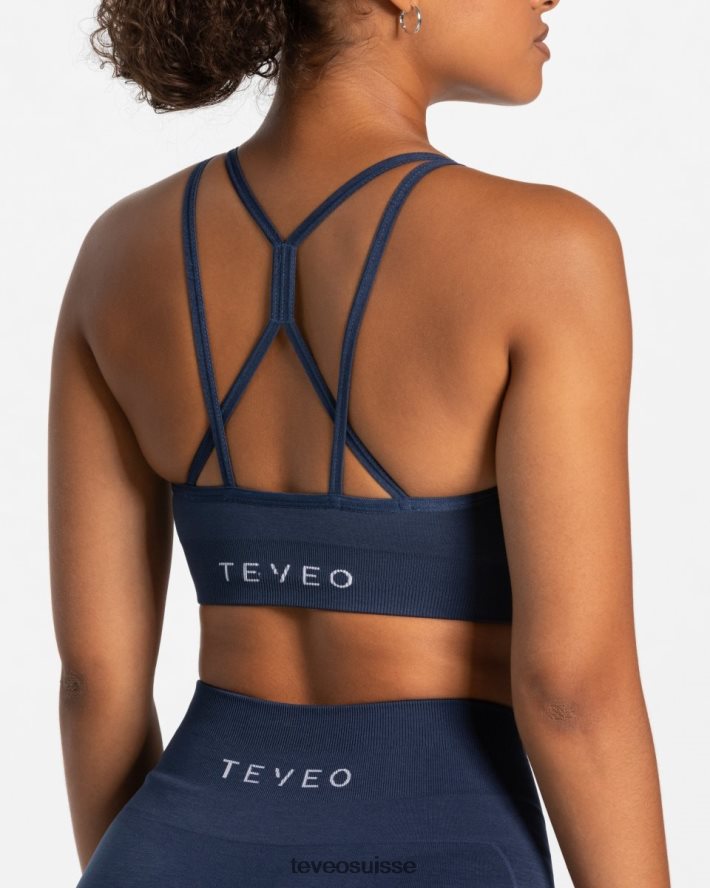 vêtements femmes TEVEO 40204P370 vrai bh bleu foncé