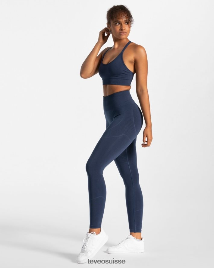 vêtements femmes TEVEO 40204P370 vrai bh bleu foncé