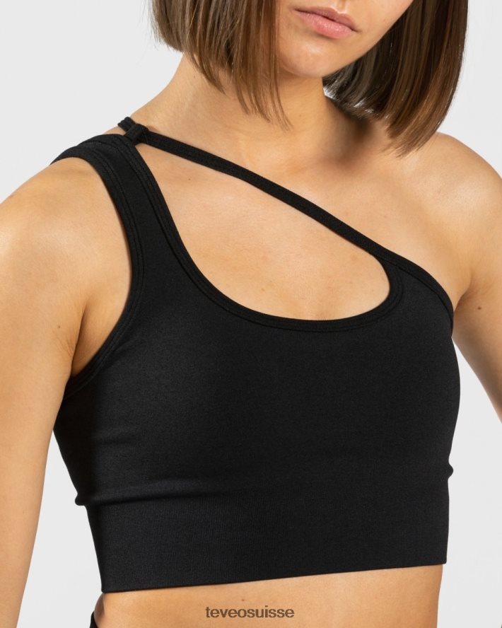 vêtements femmes TEVEO 40204P377 impertinent une épaule bh noir