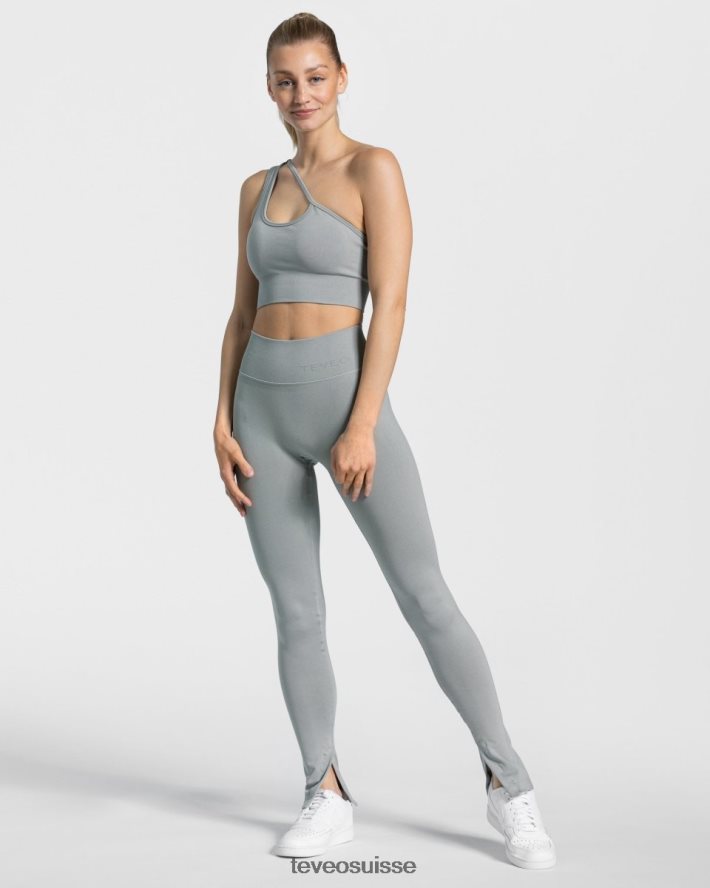 vêtements femmes TEVEO 40204P381 impertinent une épaule bh bleu acier