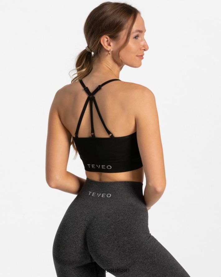 vêtements femmes TEVEO 40204P384 intense bh noir