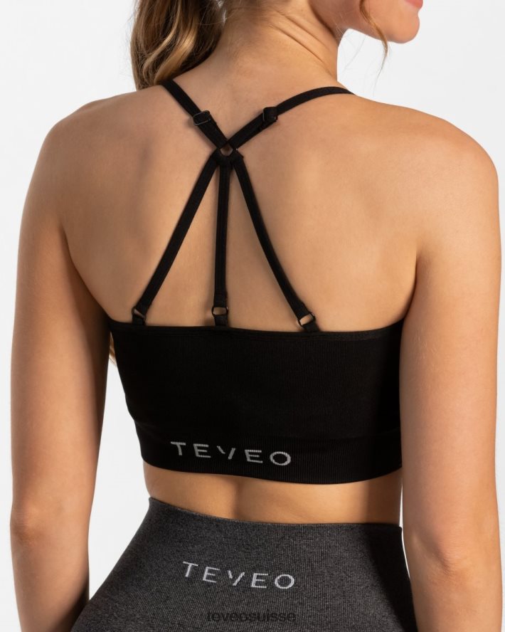 vêtements femmes TEVEO 40204P384 intense bh noir