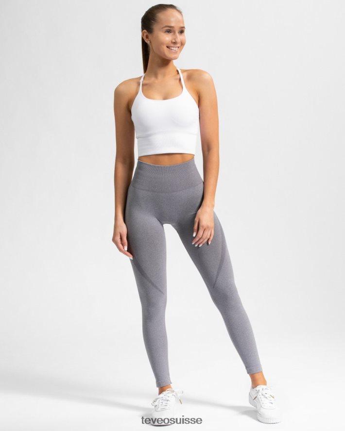vêtements femmes TEVEO 40204P389 puissance bh blanc